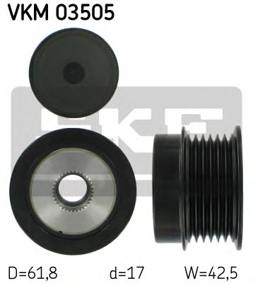 SKF vkm03505 -  Механизм свободного хода генератора