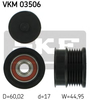 SKF vkm03506 -  Механизм свободного хода генератора