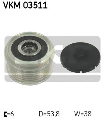 SKF vkm03511 -  Механизм свободного хода генератора