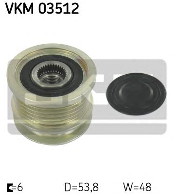SKF vkm03512 -  Механизм свободного хода генератора