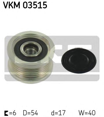 SKF vkm03515 -  Механизм свободного хода генератора