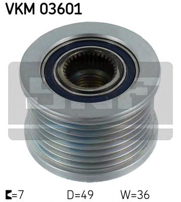 SKF vkm03601 -  Механизм свободного хода генератора