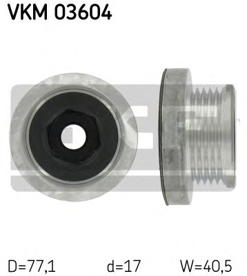 SKF vkm03604 -  Механизм свободного хода генератора