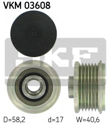 SKF vkm03608 -  Механизм свободного хода генератора