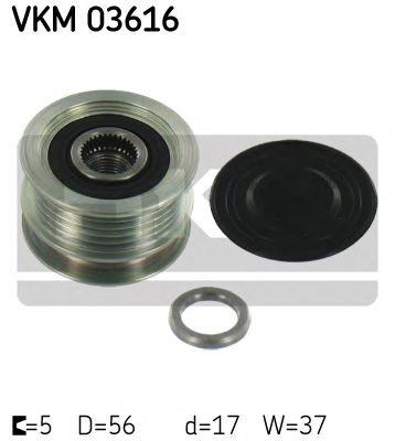 SKF vkm03616 -  Механизм свободного хода генератора
