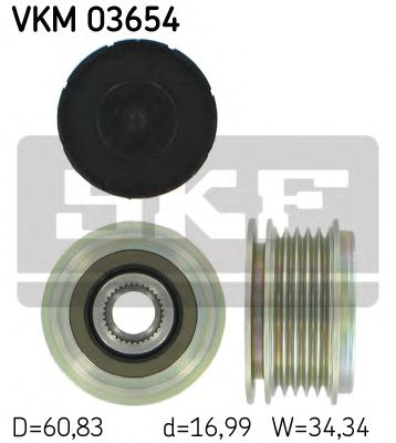 SKF vkm03654 -  Механизм свободного хода генератора