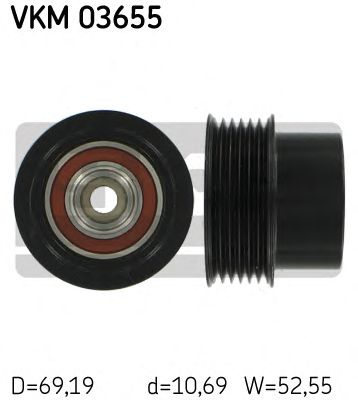 SKF vkm03655 -  Механизм свободного хода генератора