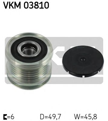 SKF vkm03810 -  Механизм свободного хода генератора