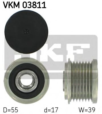 SKF vkm03811 -  Механизм свободного хода генератора