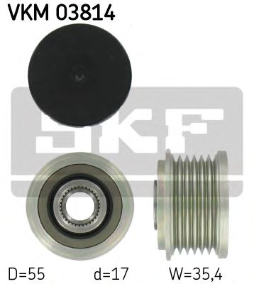 SKF vkm03814 -  Механизм свободного хода генератора