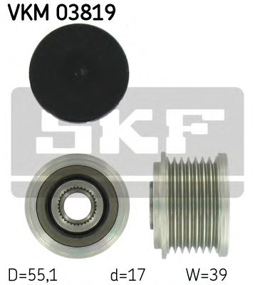 SKF vkm03819 -  Механизм свободного хода генератора