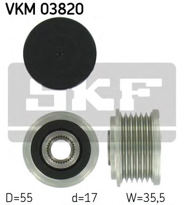 SKF vkm03820 -  Механизм свободного хода генератора