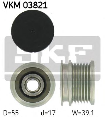 SKF vkm03821 -  Механизм свободного хода генератора