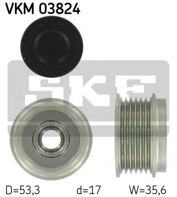 SKF vkm03824 -  Механизм свободного хода генератора