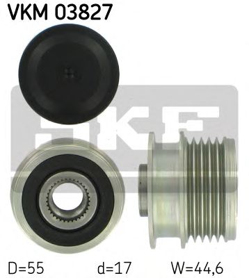 SKF vkm03827 -  Механизм свободного хода генератора