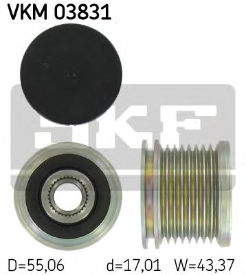 SKF vkm03831 -  Механизм свободного хода генератора