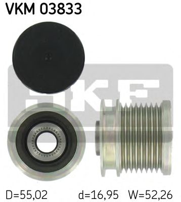 SKF vkm03833 -  Механизм свободного хода генератора