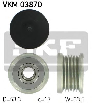SKF vkm03870 -  Механизм свободного хода генератора