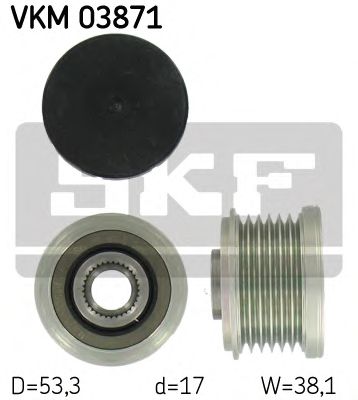 SKF vkm03871 -  Механизм свободного хода генератора