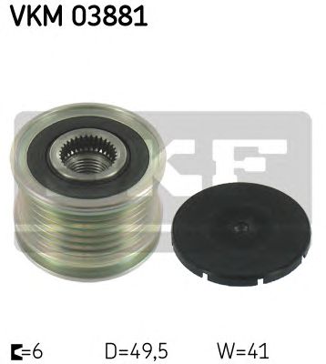 SKF vkm03881 -  Механизм свободного хода генератора