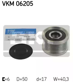 SKF vkm06205 -  Механизм свободного хода генератора