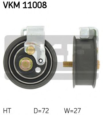 SKF vkm11008 -  Натяжной ролик, ремень ГРМ
