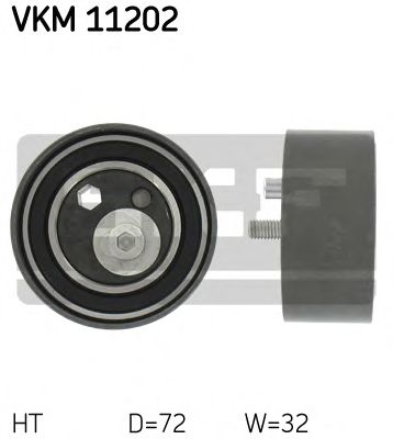 SKF vkm11202 -  Натяжной ролик, ремень ГРМ
