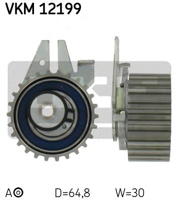 SKF vkm12199 -  Натяжной ролик, ремень ГРМ