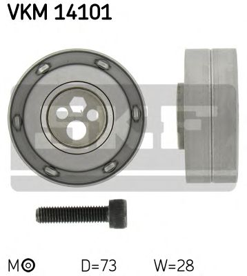 SKF vkm14101 -  Натяжной ролик, ремень ГРМ