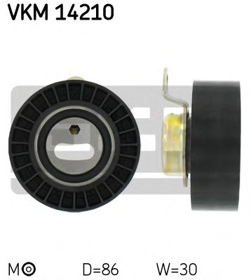 SKF vkm14210 -  Натяжной ролик, ремень ГРМ