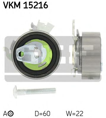 SKF vkm15216 -  Натяжной ролик, ремень ГРМ