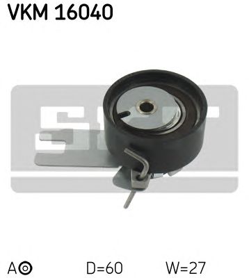 SKF vkm16040 -  Натяжной ролик, ремень ГРМ