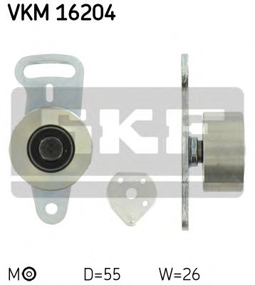 SKF vkm16204 -  Натяжной ролик, ремень ГРМ