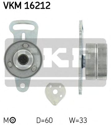 SKF vkm16212 -  Натяжной ролик, ремень ГРМ