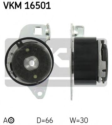 SKF vkm16501 -  Натяжной ролик, ремень ГРМ