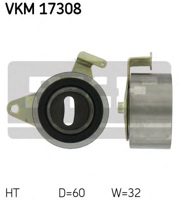 SKF vkm17308 -  Натяжной ролик, ремень ГРМ
