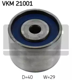 SKF vkm21001 -  Паразитный / Ведущий ролик, зубчатый ремень