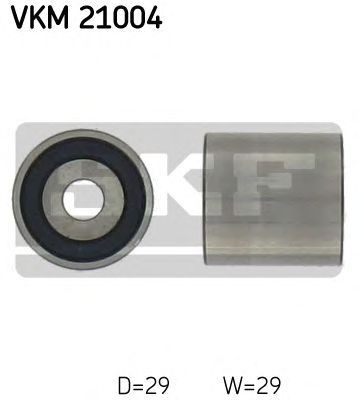 SKF vkm21004 -  Паразитный / Ведущий ролик, зубчатый ремень