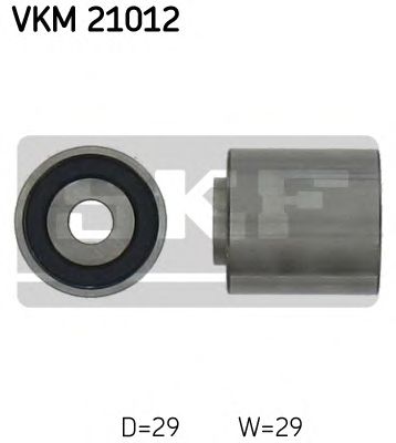 SKF vkm21012 -  Паразитный / Ведущий ролик, зубчатый ремень