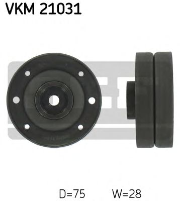SKF vkm21031 -  Паразитный / Ведущий ролик, зубчатый ремень
