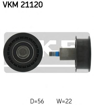 SKF vkm21120 -  Паразитный / Ведущий ролик, зубчатый ремень