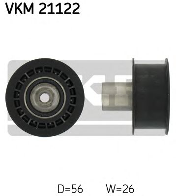 SKF vkm21122 -  Паразитный / Ведущий ролик, зубчатый ремень