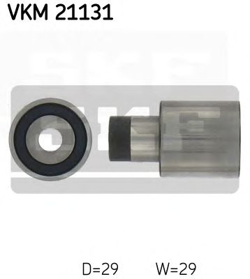 SKF vkm21131 -  Паразитный / Ведущий ролик, зубчатый ремень