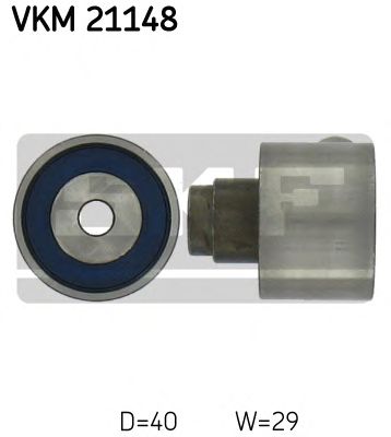 SKF vkm21148 -  Паразитный / Ведущий ролик, зубчатый ремень