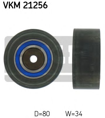 SKF vkm21256 -  Паразитный / Ведущий ролик, зубчатый ремень