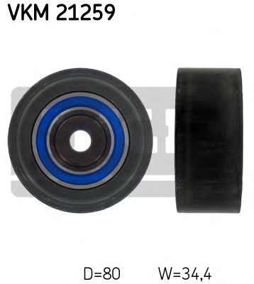 SKF vkm21259 -  Паразитный / Ведущий ролик, зубчатый ремень