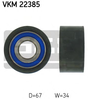 SKF vkm22385 -  Паразитный / Ведущий ролик, зубчатый ремень