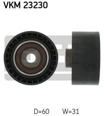 SKF vkm23230 -  Паразитный / Ведущий ролик, зубчатый ремень