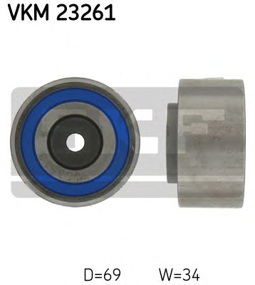 SKF vkm23261 -  Паразитный / Ведущий ролик, зубчатый ремень