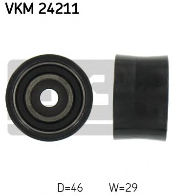 SKF vkm24211 -  Паразитный / Ведущий ролик, зубчатый ремень